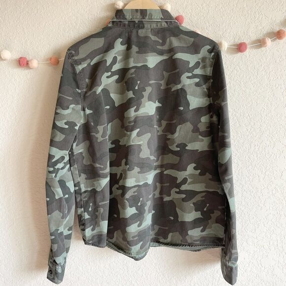 Crazy 8 Camouflage Shacket Girls Size XL (14-16 Years) - Picture 2 of 7